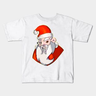 Santa Claus face Kids T-Shirt
